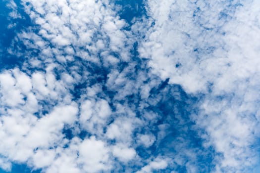 Elements of nature, Beautiful sky with white clouds, The vast blue sky, Beautiful sky,Background of sky