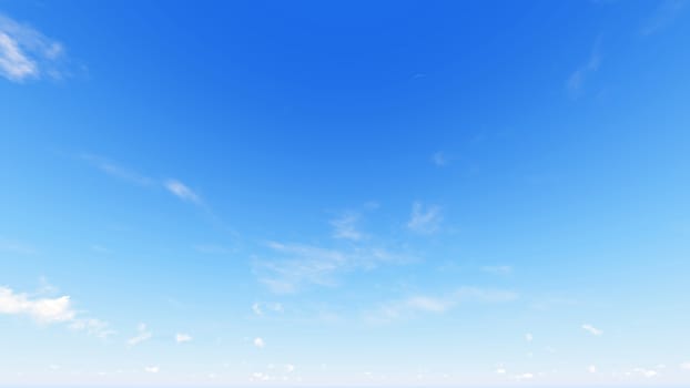 Cloudy blue sky abstract background, blue sky background with tiny clouds, 3d rendering

