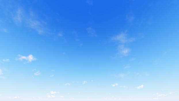 Cloudy blue sky abstract background, blue sky background with tiny clouds, 3d rendering

