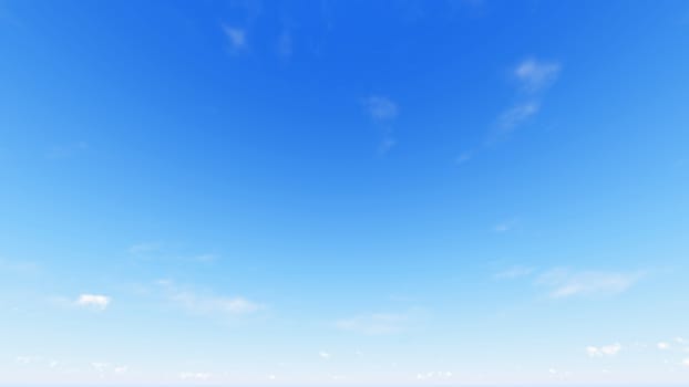 Cloudy blue sky abstract background, blue sky background with tiny clouds, 3d rendering

