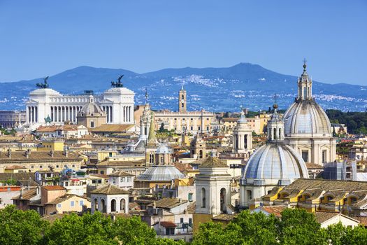 View of Rome, Italy, Europe