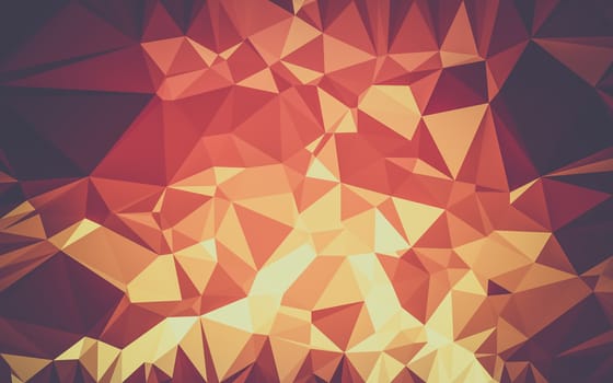 Abstract low poly background, geometry triangle, mosaic pastel color background