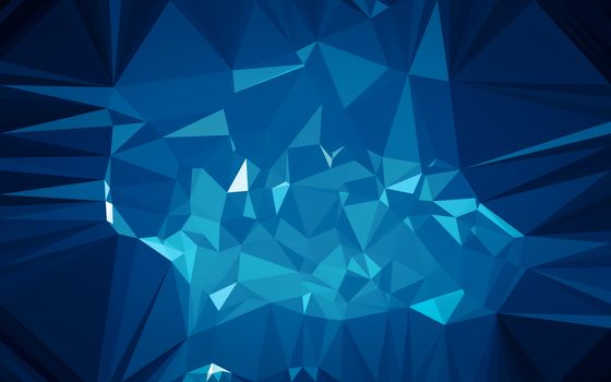 Abstract low poly background, geometry triangle, mosaic pastel color background