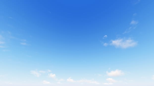 Cloudy blue sky abstract background, blue sky background with tiny clouds, 3d rendering

