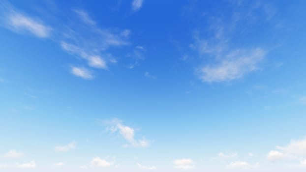 Cloudy blue sky abstract background, blue sky background with tiny clouds, 3d rendering

