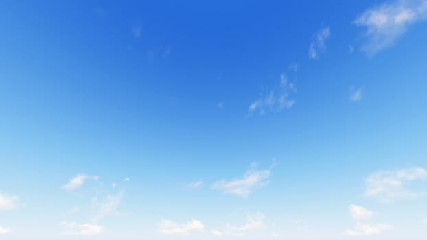 Cloudy blue sky abstract background, blue sky background with tiny clouds, 3d rendering

