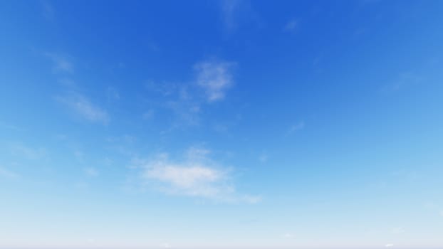 Cloudy blue sky abstract background, blue sky background with tiny clouds, 3d rendering

