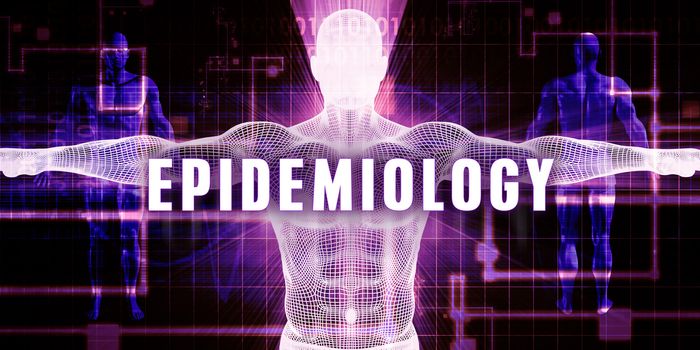 Epidemiology as a Digital Technology Medical Concept Art