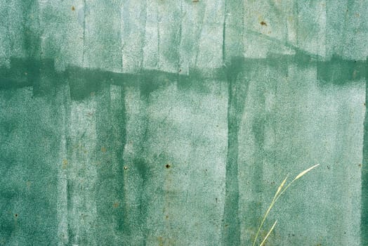 Green grungy old wall texture