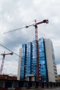 The Investigative Committee of Russia - construction and cranes