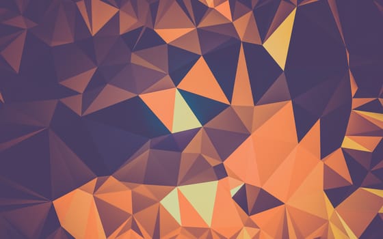 Abstract low poly background, geometry triangle, mosaic pastel color background