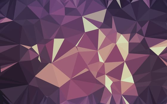 Abstract low poly background, geometry triangle, mosaic pastel color background