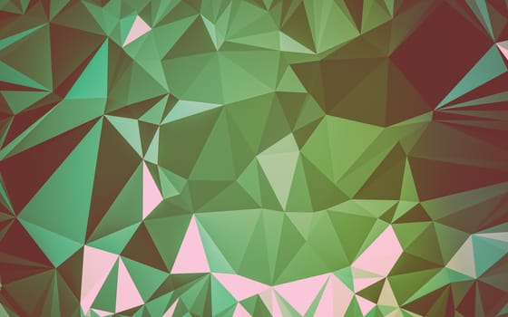 Abstract low poly background, geometry triangle, mosaic pastel color background