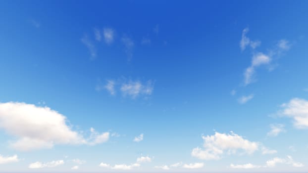 Cloudy blue sky abstract background, blue sky background with tiny clouds, 3d rendering

