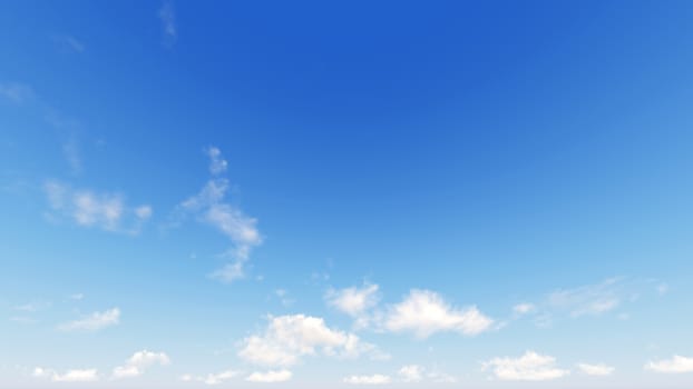 Cloudy blue sky abstract background, blue sky background with tiny clouds, 3d rendering

