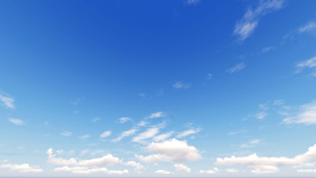 Cloudy blue sky abstract background, blue sky background with tiny clouds, 3d rendering

