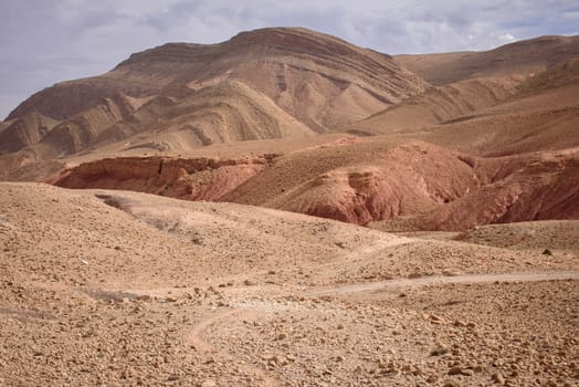 Travel destination - Nomad Valley close to Boumalne Dades, Atlas Mountains, Morocco