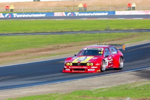 MELBOURNE, WINTON/AUSTRALIA, 11 JUNE , 2016:  Tony Ricciardello during Sports Sedan Qualifying in the Shannon's Nationals, 11 June, 2016 at Winton.