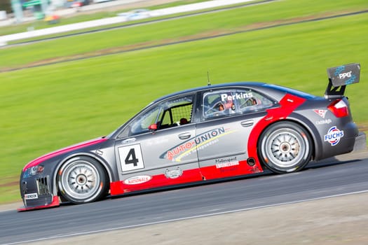 MELBOURNE, WINTON/AUSTRALIA, 11 JUNE , 2016:  Jack Perkins during Sports Sedan Qualifying in the Shannon's Nationals, 11 June, 2016 at Winton.