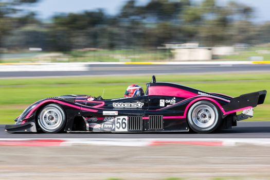 MELBOURNE, WINTON/AUSTRALIA, 11 JUNE , 2016:  Adam Crampton in the Sports Racer Series Qualifying in the Shannon's Nationals, 11 June, 2016 at Winton.