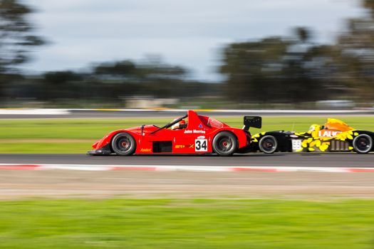 MELBOURNE, WINTON/AUSTRALIA, 11 JUNE , 2016:  John Morriss in the Sports Racer Series Qualifying in the Shannon's Nationals, 11 June, 2016 at Winton.