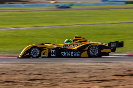 MELBOURNE, WINTON/AUSTRALIA, 12 JUNE , 2016: SR2 driver Jason Makris in race 2 of the Shannnon's Nationals on the 12 June, 2016 at Winton.