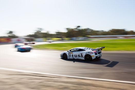 MELBOURNE, WINTON/AUSTRALIA, 12 JUNE , 2016: Australian GT Trophy race 1 of the Shannnon's Nationals on the 12 June, 2016 at Winton.