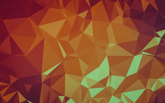 Abstract low poly background, geometry triangle, mosaic pastel color background