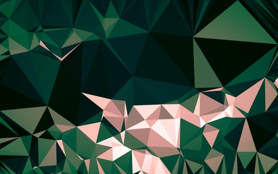 Abstract low poly background, geometry triangle, mosaic pastel color background