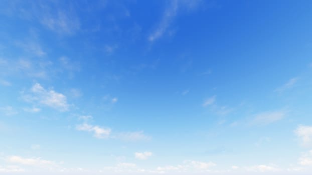 Cloudy blue sky abstract background, blue sky background with tiny clouds, 3d rendering

