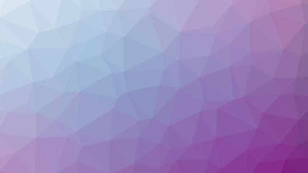 Abstract violet gradient lowploly of many triangles background for use in design.