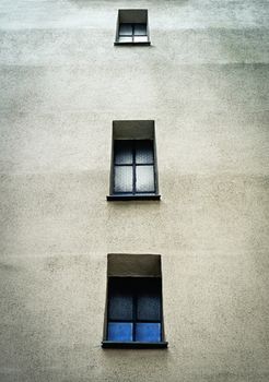 abstract background architectual windows upwards