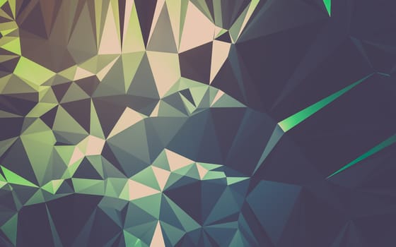 Abstract low poly background, geometry triangle, mosaic pastel color background