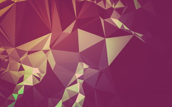 Abstract low poly background, geometry triangle, mosaic pastel color background