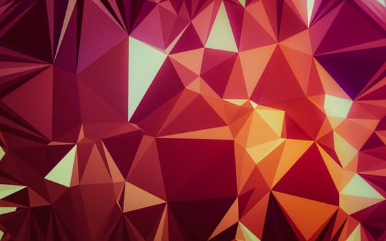 Abstract low poly background, geometry triangle, mosaic pastel color background