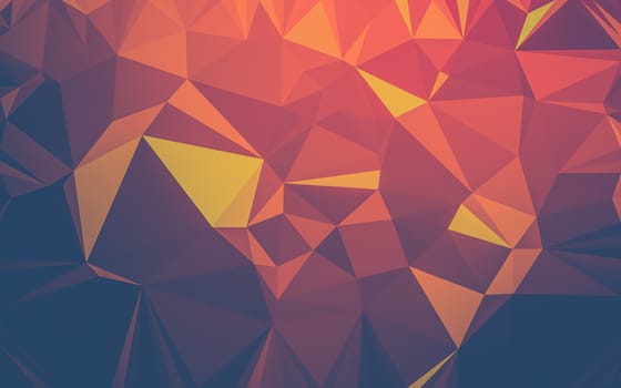 Abstract low poly background, geometry triangle, mosaic pastel color background