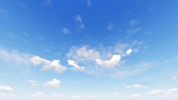 Cloudy blue sky abstract background, blue sky background with tiny clouds, 3d rendering

