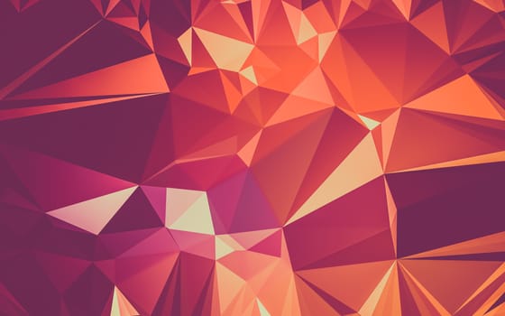 Abstract low poly background, geometry triangle, mosaic pastel color background