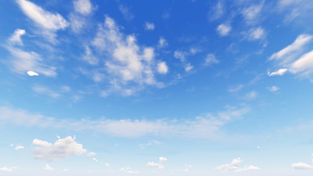 Cloudy blue sky abstract background, blue sky background with tiny clouds, 3d rendering

