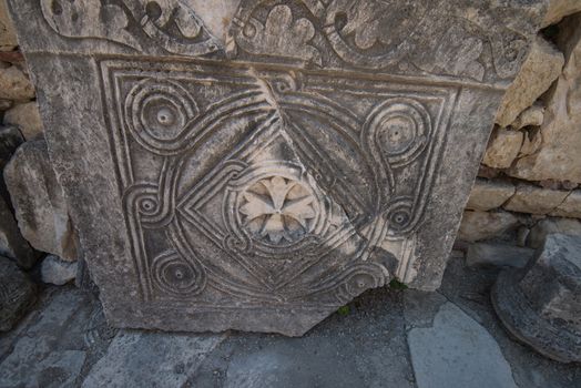 Demre, Turkey - July, 2015: St Nicholas church in Demre Turkey