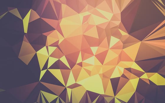 Abstract low poly background, geometry triangle, mosaic pastel color background