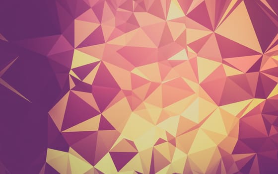 Abstract low poly background, geometry triangle, mosaic pastel color background