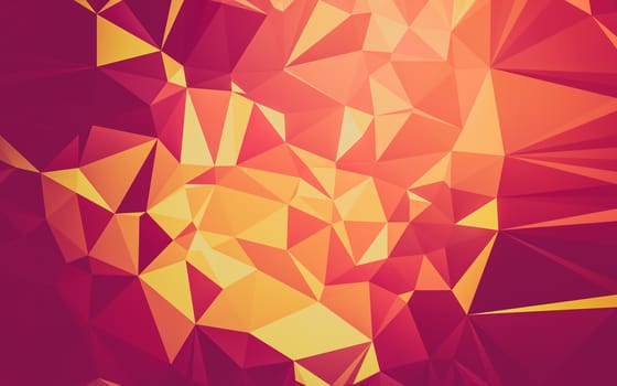 Abstract low poly background, geometry triangle, mosaic pastel color background