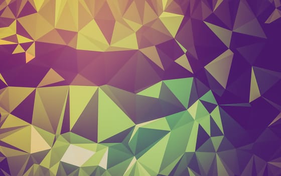 Abstract low poly background, geometry triangle, mosaic pastel color background