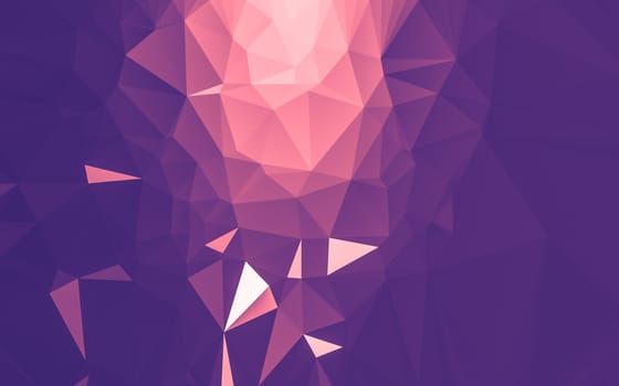 Abstract low poly background, geometry triangle, mosaic pastel color background