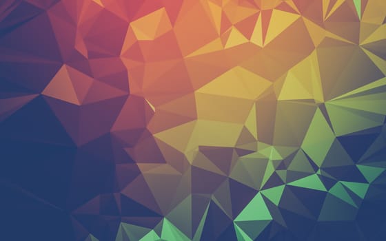 Abstract low poly background, geometry triangle, mosaic pastel color background