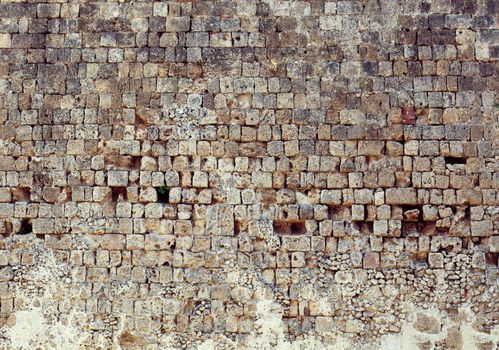 Background of old stone wall texture photo