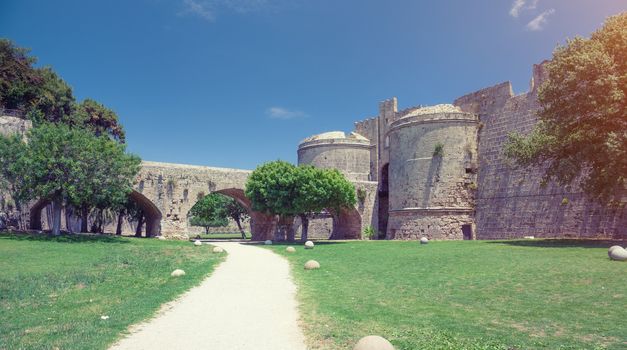 Fortifications of the Old Town of Rhodes, Greece