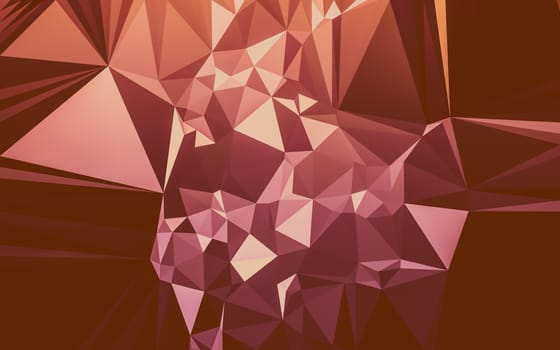 Abstract low poly background, geometry triangle, mosaic pastel color background