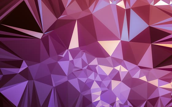 Abstract low poly background, geometry triangle, mosaic pastel color background